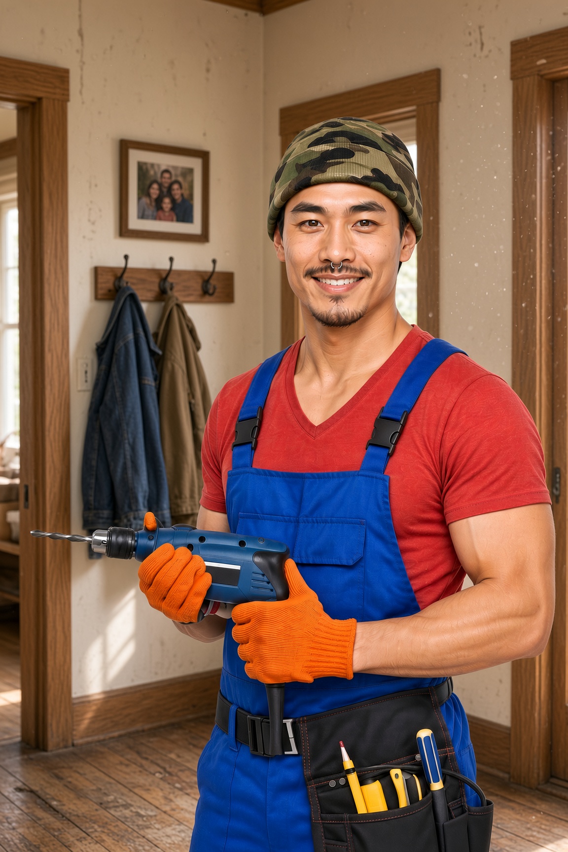 Simon Handyman on a job